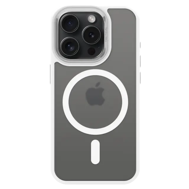 Tactical MagForce Hyperstealth 3.0 Cover for Apple iPhone 15 Pro Snow White 3
