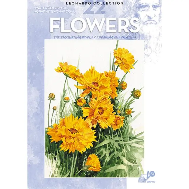 Βιβλίο Ζωγραφικής Leonardo No22 - Flowers
