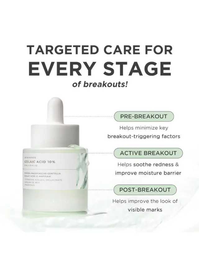 Skin1004 Madagascar Centella Azelaic Acid 10 Ampoule 30ml- Ορός για μείωση ατελειών και ερεθισμών. 3