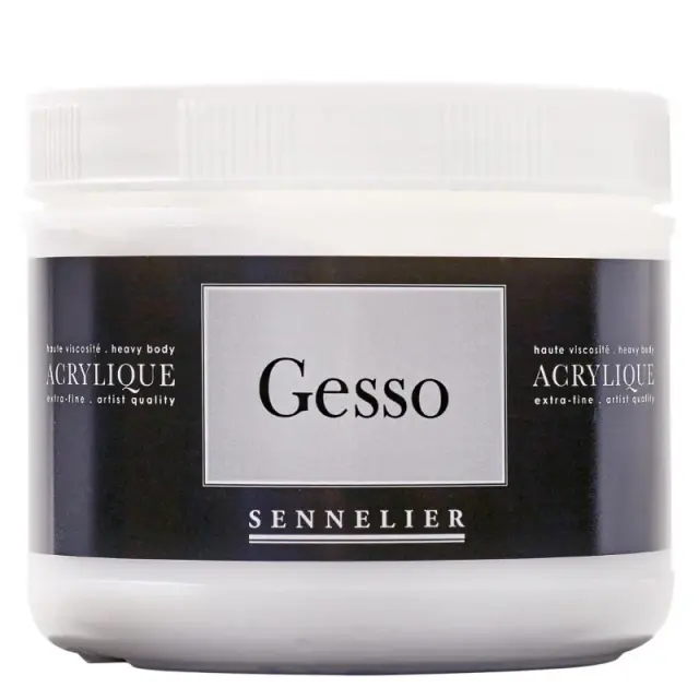 Sennelier Άσπρο Gesso - 500ml