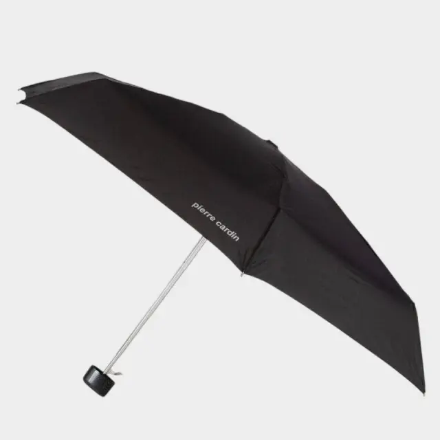 Χειροκίνητη Ομπρέλα Με Θήκη Pierre Cardin H83701 Μαύρο - One Size