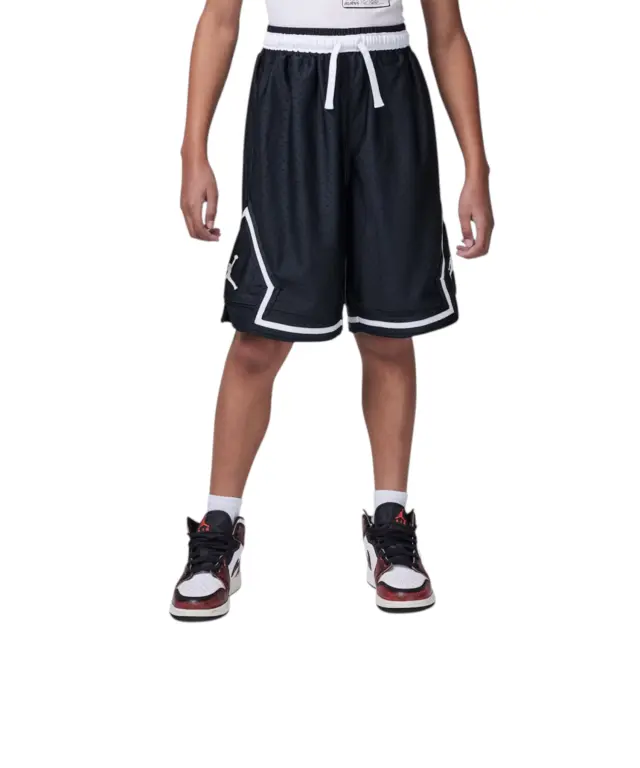 Jordan - Αθλητικό Παιδικό Σορτς Sport Diamond 95D313-023 Μαύρο - XL - 13-15 ετών (157-170cm)