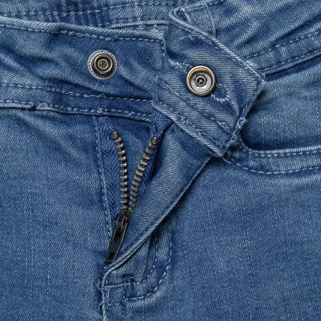 Παντελόνι τζιν skinny fit με ξέφτια 3