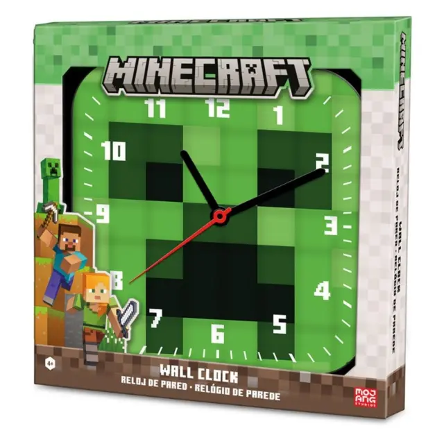 Ρολόι τοίχου Minecraft wall clock
