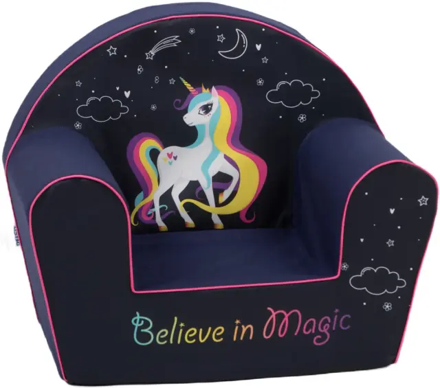 Delsit Παιδική Πολυθρόνα Με Μπράτσα Unicorn Believe in Magic