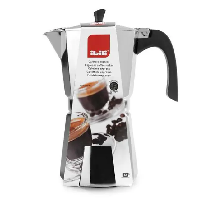 Μηχανή Εσπρέσσο Moka Pot 14 Cups Ibili