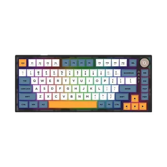 AQIRYS Gaming Keyboard LIBERTAS HaiMu x AQIRYS Super Silent White / Black (AQRYS_LIBERTAS)