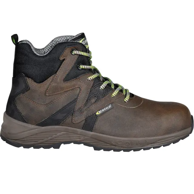 Μποτάκι Ασφαλείας Cofra Pushpress brown S3 SRC