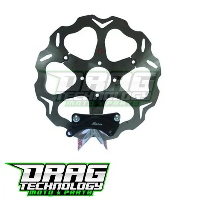 Δισκόπλακα Yamaha Crypton-X135/S115/T110 Πλευστή 300mm Braking Μαύρο Αντάπτορα