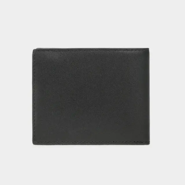 Calvin Klein - Ανδρικό Δερμάτινο Πορτοφόλι Modern Plaque Bifold 6cc W/Bill K50K509975-BAX Μαύρο 2