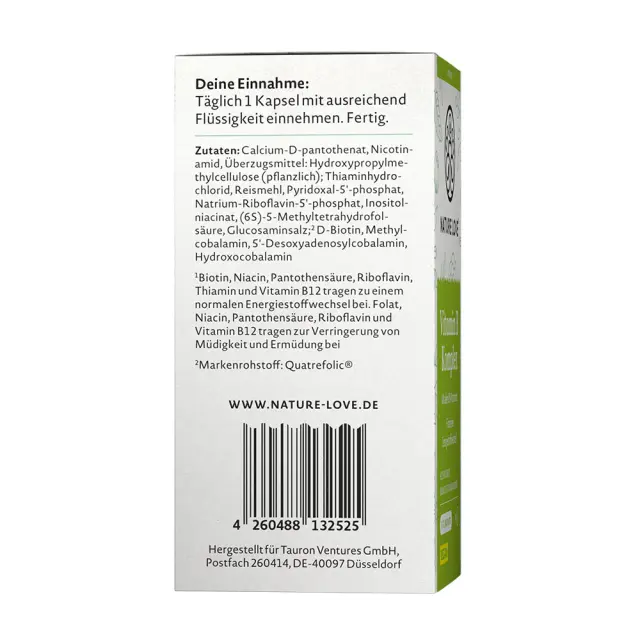 Nature Love Vitamin B Complex 3