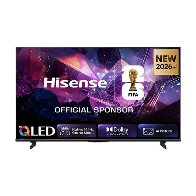 Hisense TV 65" 65E7S PRO QLED 4K 144Hz VidaaOS Vision IQ 2026