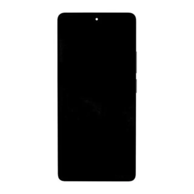 LCD Display + Touch Unit + Front Cover for Xiaomi Redmi Note 13 Pro 4G Black (Service Pack)