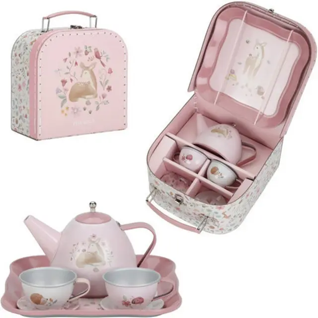 Little Dutch Σετ τσαγιού σε βαλιτσάκι Fairy Garden / LD2013746 (Little Dutch)