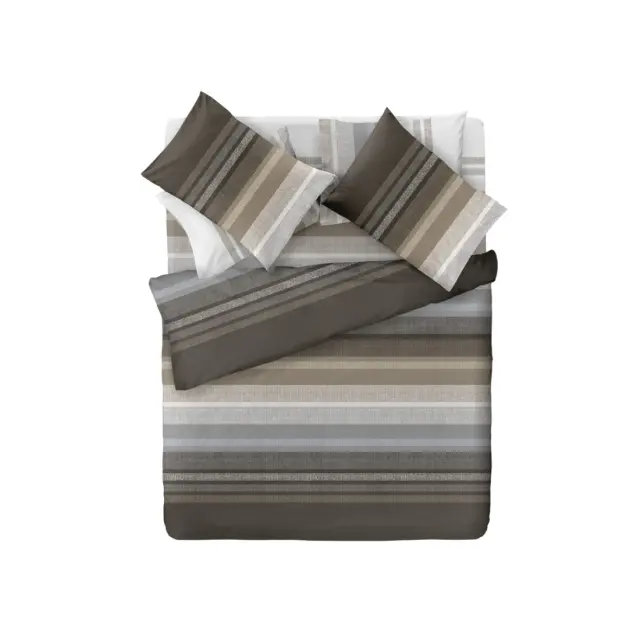Σετ Σεντόνια King Size 4 Τεμαχίων Saint Clair Keros Cocoa 240x260