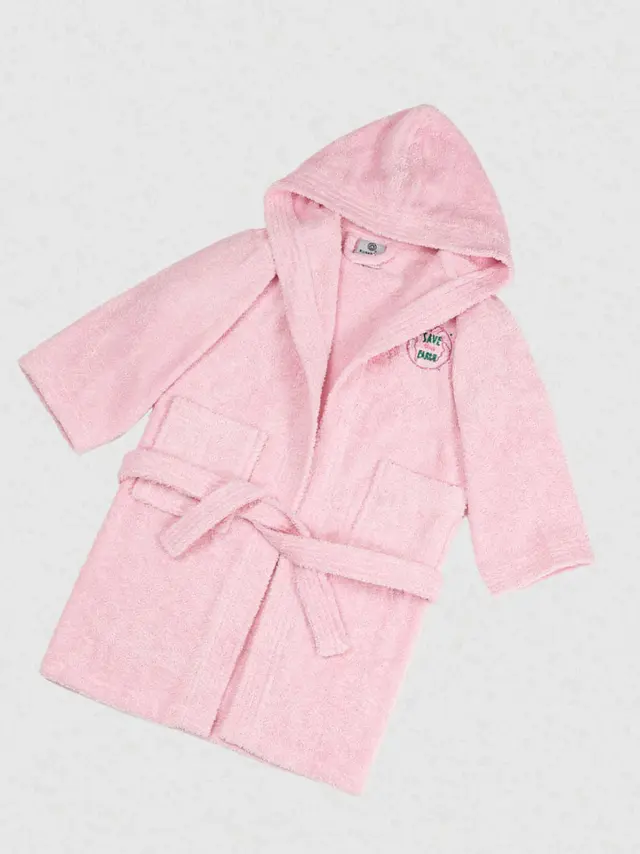 Μπουρνούζι Παιδικό Eco Pink Ηλικία 12-14 Sunshine