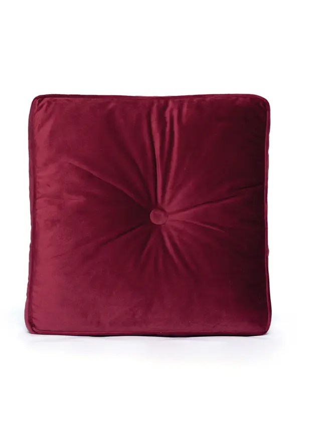 Διακοσμητικό Μαξιλάρι 45Χ45 Με Γέμιση Velvet Feel Palamaiki VF807 - Bordeaux
