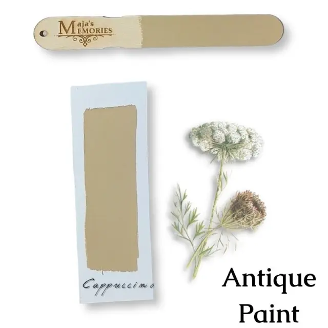 Χρώμα-εφέ πατίνας Antique Paint Maja's Memories, 150ml, Cappuccino