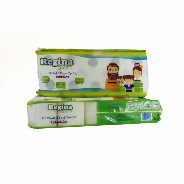 Χαρτί Υγείας Regina 3 φυλλα 10 ρολλά