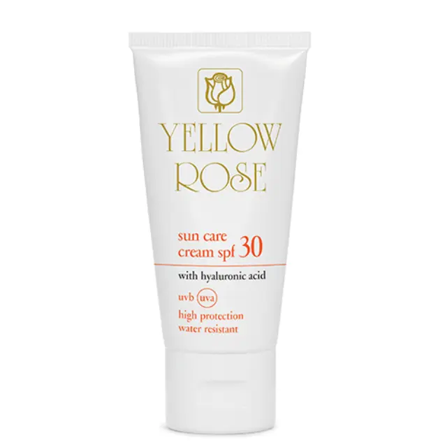 Yellow Rose Sun Care Cream Αδιάβροχη Αντηλιακή Κρέμα Προσώπου και Σώματος SPF30 50ml