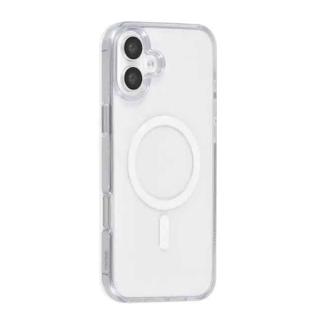 TUNIQ iPhone 16 Plus Back cover case - Magsafe silicone - White