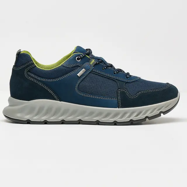 Imac Sneakers Ανδρικό ύφασμα/δέρμα Nubuck Μπλέ IMA/352488 BLUE - 41