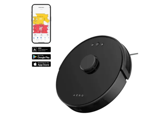 Ηλεκτρική Σκούπα Ρομπότ Aeno RC3S για σκούπισμα και σφουγγάρισμα, με επαναφορτιζόμενη μπαταρία 3000mAh ARC0003S
