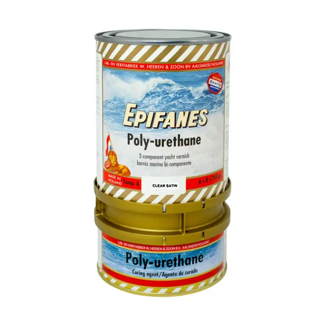 Τελική Βαφή Πολυουρεθάνης EPIFANES POLY-URETHANE CLEAR SATIN 750g