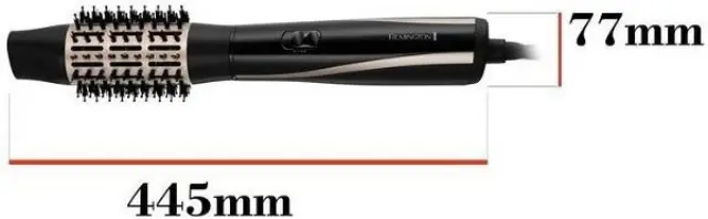 Remington Blow Dry + Style AS7700 Βούρτσα Μαλλιών Θερμού Αέρα 1200W με 6 Εξαρτήματα, Κεραμικές Βούρτσες, Ιονική Τεχνολογία + Κρύο Αέρα – Μαύρη 3