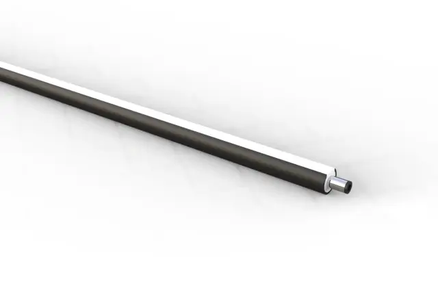 Γραμμικό Φωτιστικό Slim Μαύρο Ματ 155x1,5x1,5εκ.