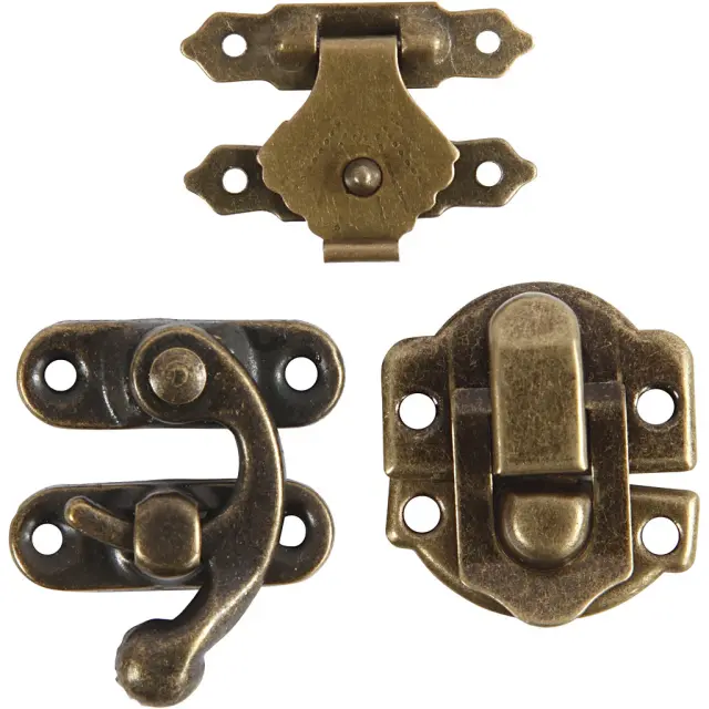 Μίνι Εξαρτήματα Antique Gold 16x19-21,5x31 mm, 15 σετ 2