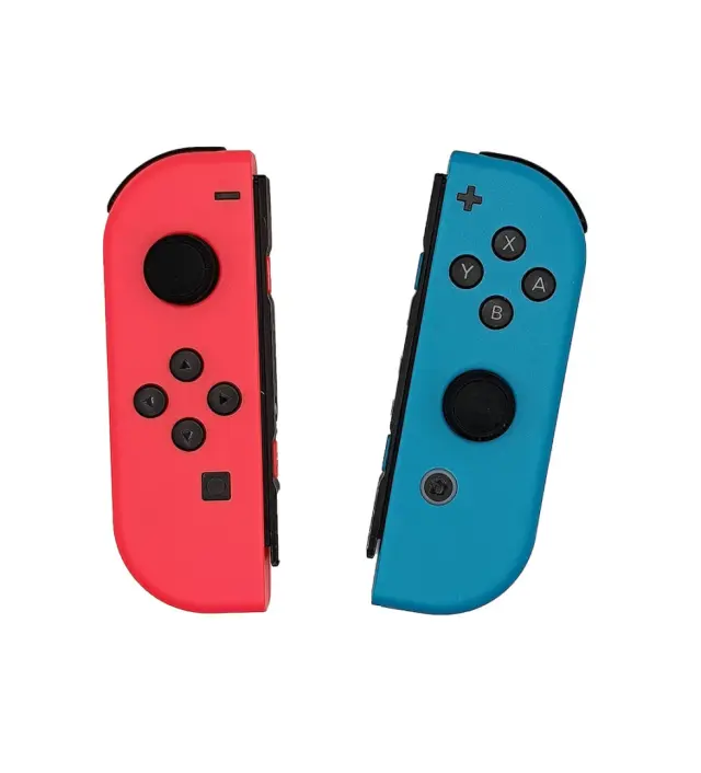 Joy-Con Set Ασύρματα Χειριστήρια για Nintendo Switch + Switch OLED με Bluetooth, Σετ 2 Τεμαχίων – Neon Red / Neon Blue 2