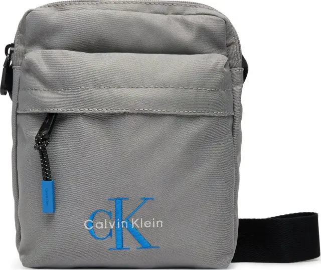 Calvin Klein Ανδρικό Μικρό Τσαντάκι Bold Reporter Γκρι