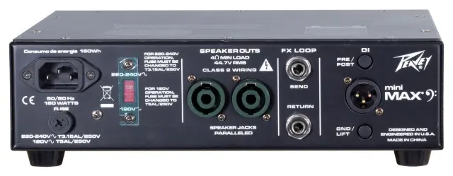 PEAVEY MINI MAX ΚΕΦΑΛΗ ΜΠΑΣΟΥ 2
