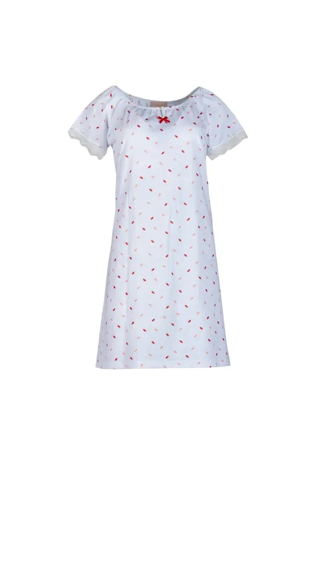 S793 - Type - NIGHTGOWN SUMMER LEAVES