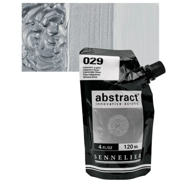 Ακρυλικό Sennelier Abstract 029 Iridescent Silver - 120ml