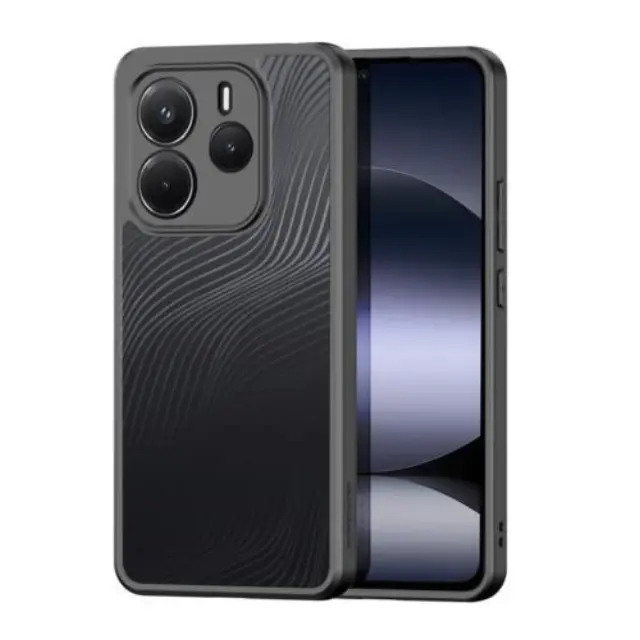 Θήκη TPU & PC Dux Ducis Xiaomi Redmi Note 14 4G Aimo Μαύρο N67614
