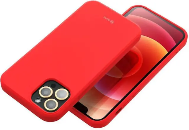 Θήκη Roar Colorful Back Cover Σιλικόνης κόκκινη (iPhone 15 Pro Max) 2