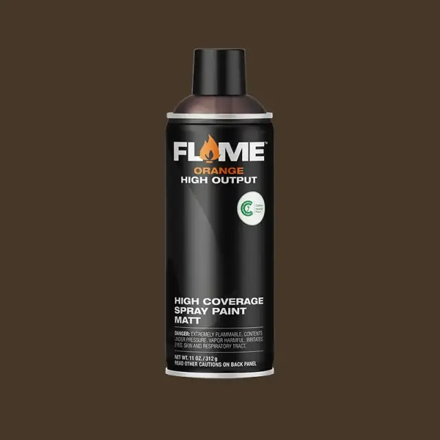 Flame Orange Spray Paint 400ml FO-708 Nut