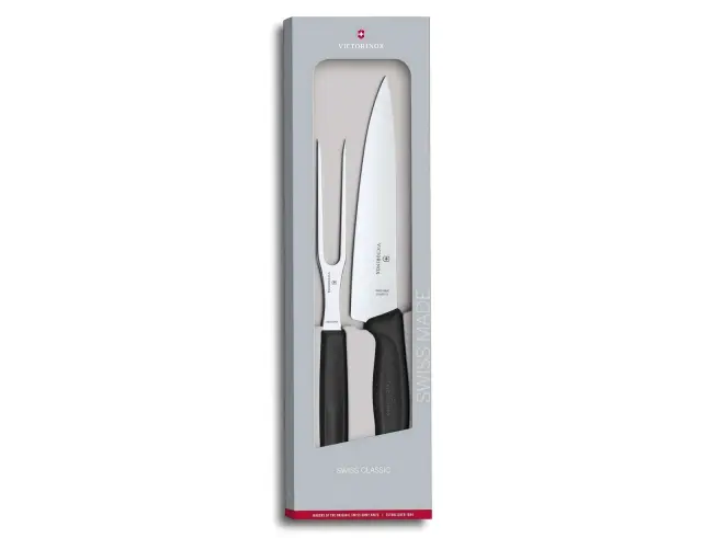 Σετ carving Victorinox Swiss Classic - Black - 2 τεμάχια - Σε συσκευασία δώρου6.7133.2G 2