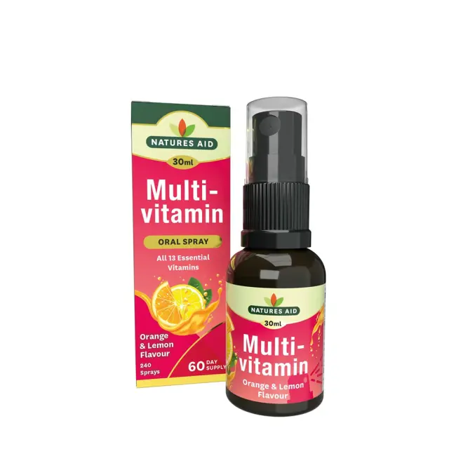 Natures Aid Multivitamin Daily Oral Spray