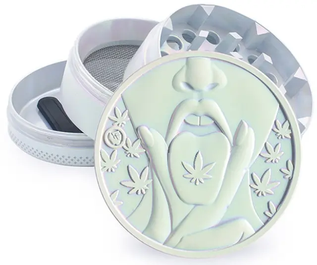 Fire Flow Grinder Τρίφτης «420 Girl Icy» 50mm - 4 Parts