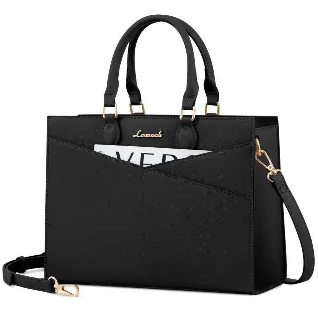 Γυναικεία τσάντα χειρός Lovevook 16 WB3166 black - One Size