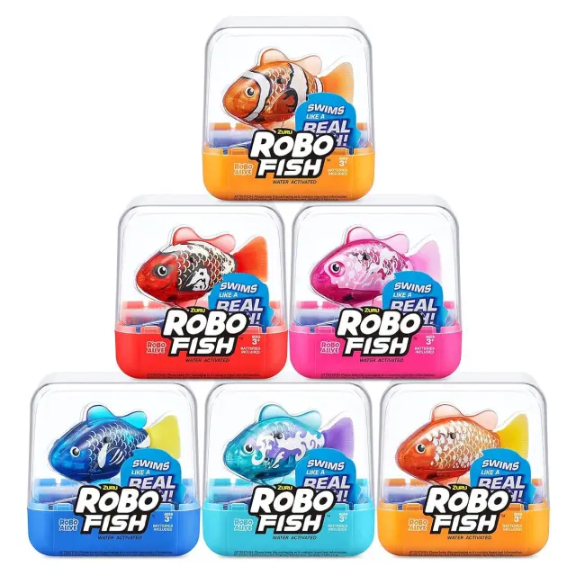 Ψαράκι κινητικό Zuru Robo Fish Series 3