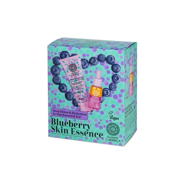 Natura Siberica Blueberry C-Berrica Promo Σετ Περιποίησης Προσώπου με Anti-OX Wild Blueberry Αφρώδης Κρέμα Καθαρισμού Προσώπου, 100ml & Anti-OX Wild Blueberry Αναζωογονητικός Ορός Προσώπου, 30ml, 1σετ