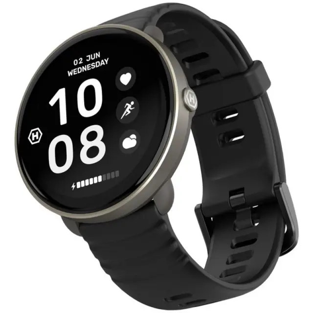 Smartwatch Hammer Watch Ventus 1.32" Σκούρο Γκρι N71597
