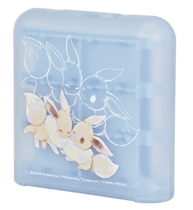 HORI - 24-Game Card Case Eevee Cottage Core - Blue - Nintendo Switch 2