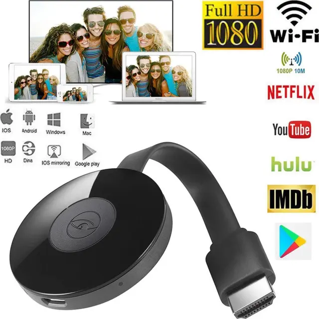 Andowl Smart TV Stick Q-713 TV Receiver Full HD με Wi-Fi / HDMI 2