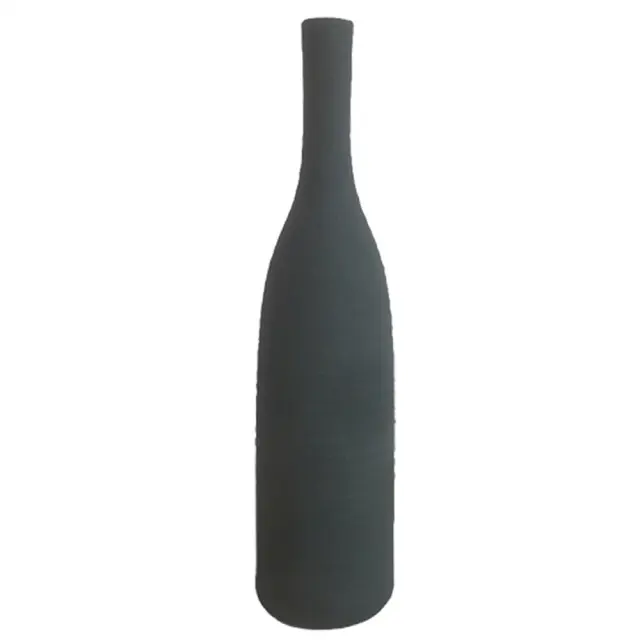 Βάζο μπουκάλι κεραμικό κυπαρισσί 12,5x12,5x50cm Eurolamp 819-01843