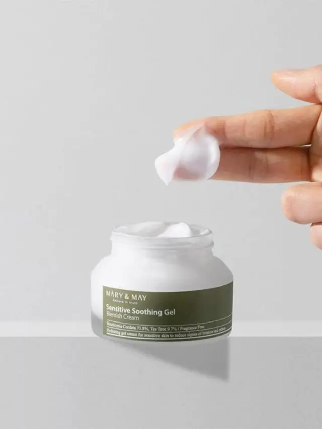 Mary + May Sensitive Soothing Gel Blemish Cream – Ενυδατική καταπραϋντική κρέμα 70g 2